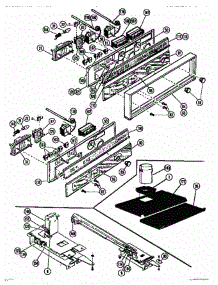 02 - Control Panel parts for Thermador Range MSC29 from AppliancePartsPros.com