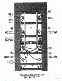 03 - Rear View parts for Thermador Range MSC29 from AppliancePartsPros.com