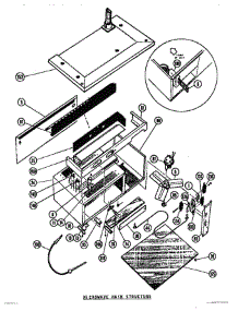 03 - Main Structure parts for Thermador Range MTR117 from AppliancePartsPros.com