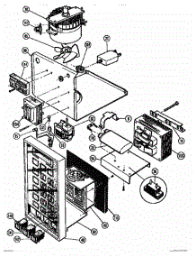 07 - Microwave Power Section (2) parts for Thermador Range MTR125 from AppliancePartsPros.com