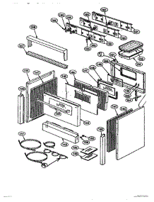 03 - Door & Control Panel parts for Thermador Range PRSG364GD from AppliancePartsPros.com