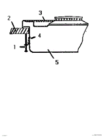12 - Hold Down Bracket parts for Thermador Cooktop SGCV3601 from AppliancePartsPros.com