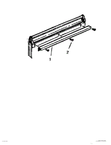 11 - Vent Intake Support Bar parts for Thermador Cooktop SGT3002 from AppliancePartsPros.com