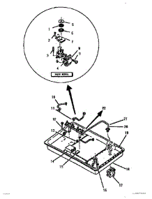 02 - Gas Valves parts for Thermador Cooktop SGT36 from AppliancePartsPros.com