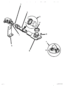 05 - Burner Pipe parts for Thermador Cooktop SGT36 from AppliancePartsPros.com