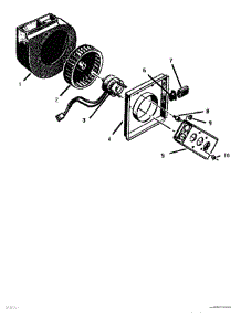 15 - Cvhsb Integral Ventilator parts for Thermador Cooktop SGT36 from AppliancePartsPros.com