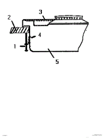 12 - Hold Down Bracket parts for Thermador Cooktop SGT3601 from AppliancePartsPros.com