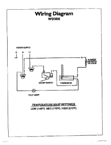 06 - Wiring Diagram parts for Thermador Warming Drawer WD30XS from AppliancePartsPros.com