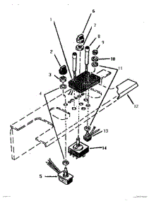 05 - Switch Plate parts for Thermador Cooktop SGT36G02 from AppliancePartsPros.com