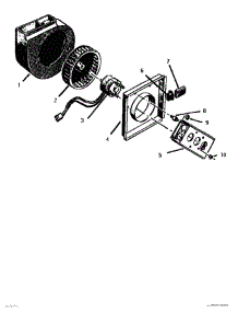 13 - Cvhsb Integral Ventilator parts for Thermador Cooktop SGT36G02 from AppliancePartsPros.com