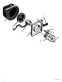 14 - Cv2536 Integral Ventalator parts for Thermador Cooktop SGT36G02 from AppliancePartsPros.com