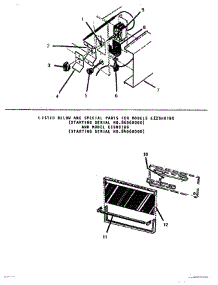 02 - Thermostat & Door parts for Thermador Griddle SH01BG from AppliancePartsPros.com