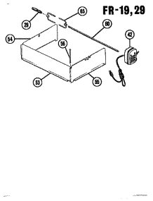 03 - Rotisserie parts for Thermador Grill & Smoker TBQ-5 from AppliancePartsPros.com