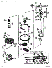 03 - Motor & Pump Assemblies parts for Thermador Dishwasher TD-51 from AppliancePartsPros.com