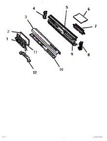 04 - Control Panel parts for Thermador Dishwasher TD123 from AppliancePartsPros.com