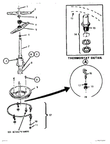 07 - Pump - Top parts for Thermador Dishwasher WCTD5500 from AppliancePartsPros.com