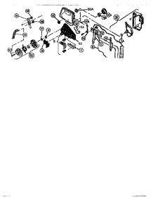 02 - Inner Door parts for Thermador Dishwasher THD4500 from AppliancePartsPros.com