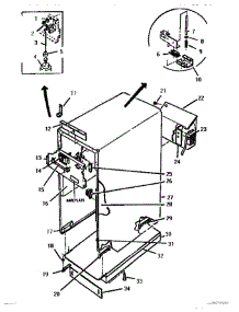05 - Main Body parts for Thermador Compactor TMC28S from AppliancePartsPros.com