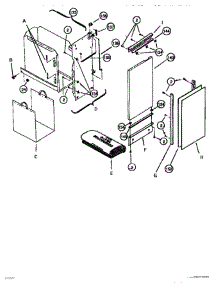 04 - Door & Accessories parts for Thermador Compactor TMC30W from AppliancePartsPros.com