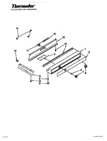 02 - Control Panel parts for Thermador Refrigerator TSS36QBW from AppliancePartsPros.com