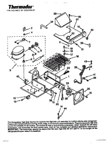 21 - Upper Unit parts for Thermador Refrigerator TSS36QBB from AppliancePartsPros.com