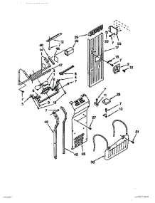 15 - Air Flow & Reservoir parts for Thermador Refrigerator TSS36QBW00 from AppliancePartsPros.com