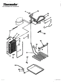 23 - Lower Unit & Tubing Page 2 parts for Thermador Refrigerator TSS42QBB from AppliancePartsPros.com