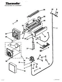 29 - Icemaker Page 2 parts for Thermador Refrigerator TSS42QBB from AppliancePartsPros.com