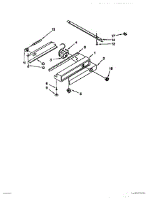 05 - Freezer Control Panel parts for Thermador Refrigerator TSS42QBW00 from AppliancePartsPros.com