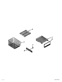 08 - Freezer Shelves parts for Thermador Refrigerator TSS42QBB00 from AppliancePartsPros.com