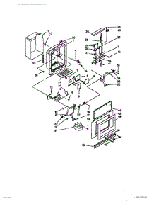 12 - Dispenser & Front parts for Thermador Refrigerator TSS42QBW00 from AppliancePartsPros.com