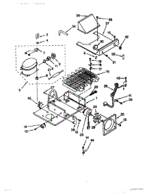 13 - Upper Unit parts for Thermador Refrigerator TSS42QBW00 from AppliancePartsPros.com