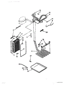 14 - Lower Unit & Tubing parts for Thermador Refrigerator TSS42QBW00 from AppliancePartsPros.com