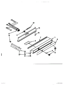 02 - Refrigerator Control Panel parts for Thermador Refrigerator TSS48DAB-06 from AppliancePartsPros.com
