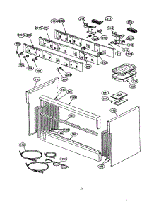 40 - Control Panel parts for Thermador Range PRSE484GGS from AppliancePartsPros.com