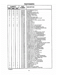 44 - Fasteners parts for Thermador Range PRSE486GLS from AppliancePartsPros.com