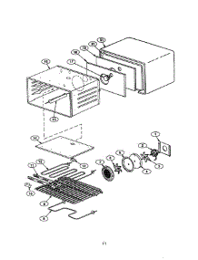 10 - Convection Oven parts for Thermador Range PRSE304S from AppliancePartsPros.com