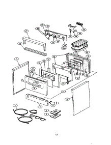 12 - Control Panel parts for Thermador Range PRSE304S from AppliancePartsPros.com