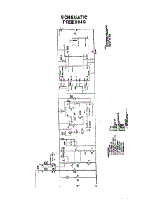 17 - Schematic Diagram parts for Thermador Range PRSE304S from AppliancePartsPros.com