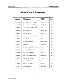 03 - Hardware & Fasteners parts for Thermador PB30YS from AppliancePartsPros.com