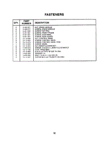32 - Fasteners parts for Thermador Cooktop GP24WKS from AppliancePartsPros.com