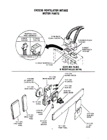 09 - Snorkel Plug & Motor parts for Thermador Cooktop TMH34P-01 from AppliancePartsPros.com