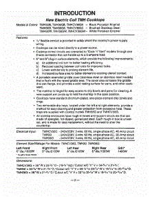 02 - Introduction parts for Thermador Cooktop TMH36GS from AppliancePartsPros.com