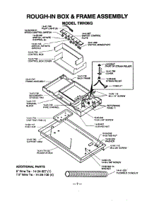07 - Rough-In Box & Frame - Tmh36 parts for Thermador Cooktop TMH30B from AppliancePartsPros.com