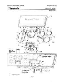 06 - Components parts for Thermador CEM456ZW from AppliancePartsPros.com