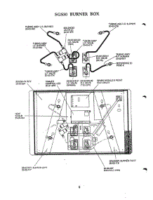 08 - Sgs30 Burner Box parts for Thermador Cooktop SGS36GW from AppliancePartsPros.com