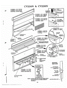 13 - Snorkel parts for Thermador Cooktop SGSCV36GW from AppliancePartsPros.com