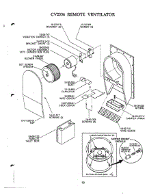 15 - Remote Ventilator parts for Thermador Cooktop SGS36GB from AppliancePartsPros.com