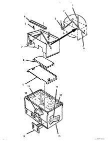02 - Burner Box parts for Thermador Grill & Smoker CGB29 from AppliancePartsPros.com