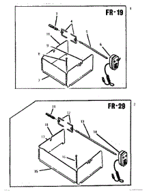 05 - Rotisserie parts for Thermador Grill & Smoker CGB29 from AppliancePartsPros.com